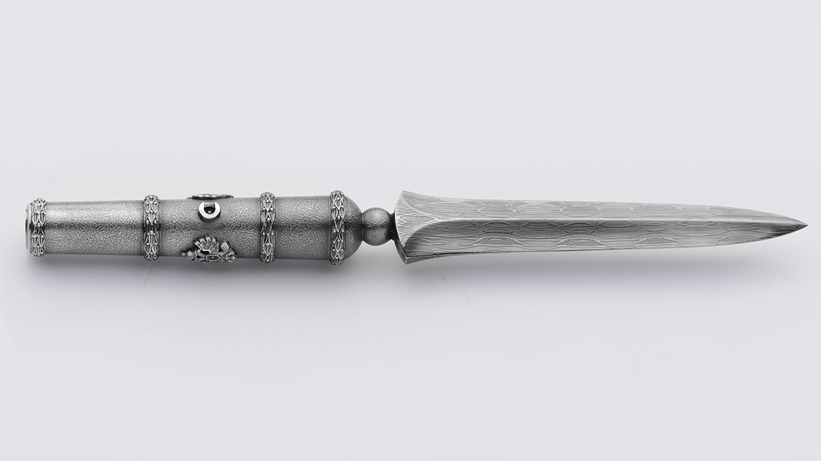 Staff dagger. Ножи ручной работы из дамасской стали