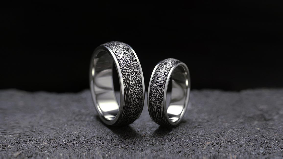 Обручальные кольца из титана Обручальные кольца из титана
