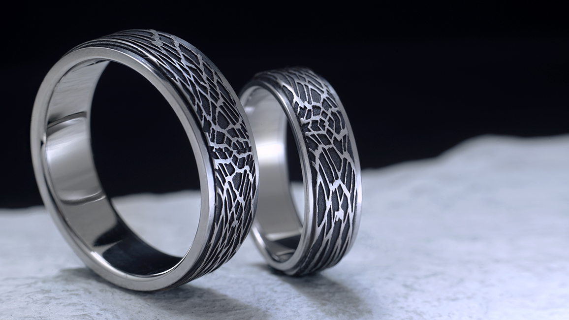 Обручальные кольца с красивыми узорами Обручальные кольца с красивыми узорами