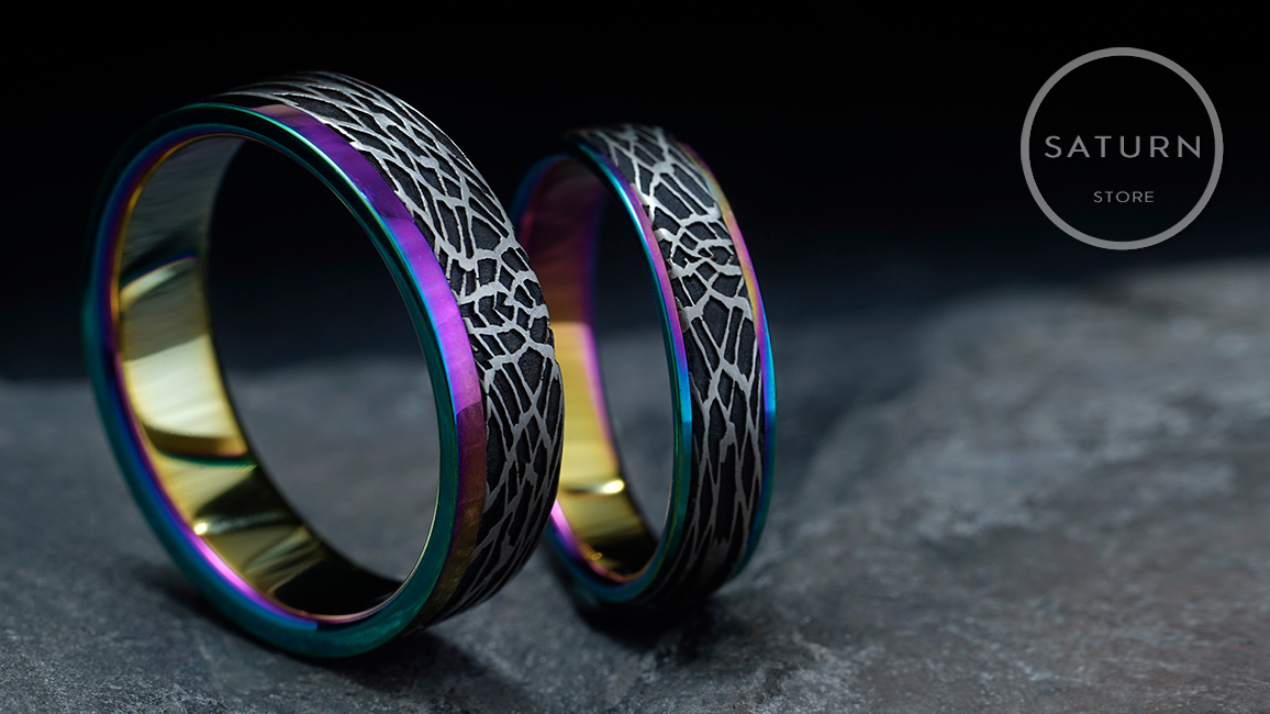 Титановые обручальные кольца Титановые обручальные кольца